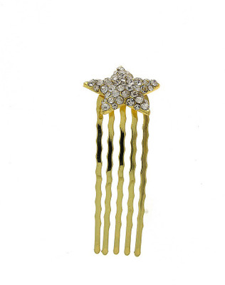 

Anuradha Art Jewellery Side Pin Hair Clip(Gold)