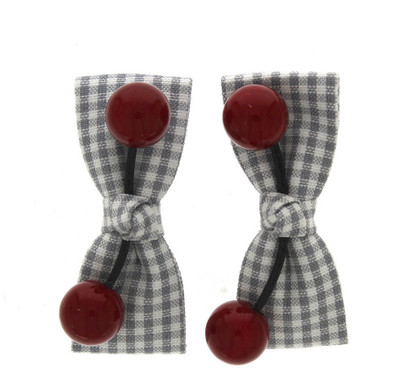 

Anuradha Art Jewellery Side Pin Tic Tac Clip(Grey)
