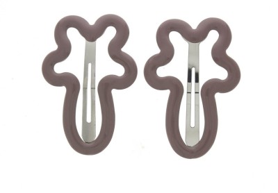 

Anuradha Art Jewellery Side Pin Tic Tac Clip(Brown)