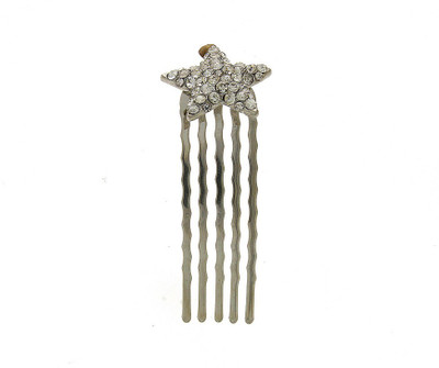

Anuradha Art Jewellery Side Pin Hair Clip(Silver)