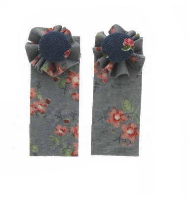 

Anuradha Art Jewellery Side Pin Tic Tac Clip(Grey)