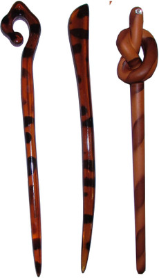 

Ritzkart BOB Maker Combo of Multi Color Juda Sticks Bun Stick(Multicolor)