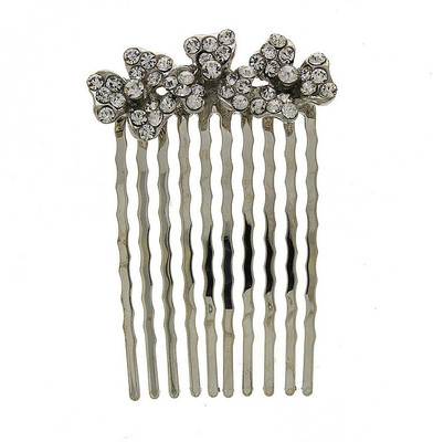 

Anuradha Art Jewellery Side Pin Hair Clip(Silver)