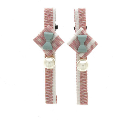 

Anuradha Art Jewellery Side Pin Tic Tac Clip(Pink)