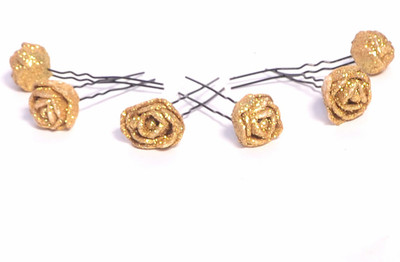

noorani Connects NCHCP Bun Clip(Gold)