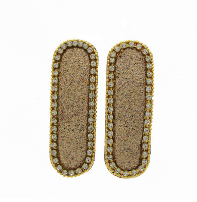 

Anuradha Art Jewellery Side Pin Tic Tac Clip(Gold)