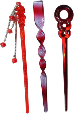 

Disney Frozen Combo of Multi Color Juda Sticks Bun Stick(Multicolor)