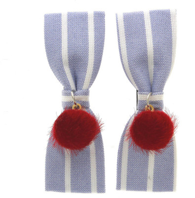 

Anuradha Art Jewellery Side Pin Tic Tac Clip(White, Blue)