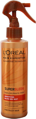 

L'Oreal Paris Hair Expertise Sulphate- Free & Botanical Oils Super Sleek Spray(200 ml)