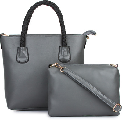 

Zornna Hand-held Bag(Grey)