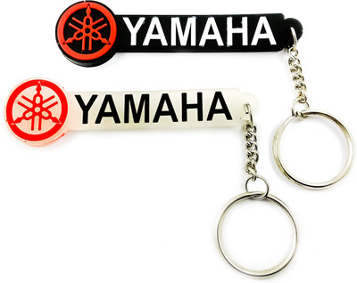 

ShopTop 2 pack of Yamaha rubber keychain Key Chain