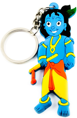 

ShopTop Cute looking Krishna rubber keychain Key Chain
