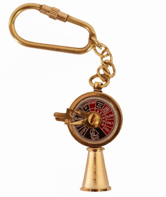 

Purpledip 'Telegraph' (Chadburn/E.O.T.); Memorabilia Souvenir Gift For Sailors Key Chain