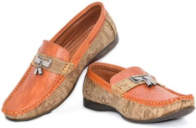 

Hiker Boys Slip on Loafers(Brown