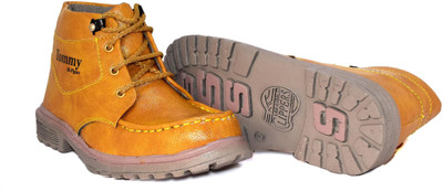 

Hiker Boys Lace Casual Boots(Brown