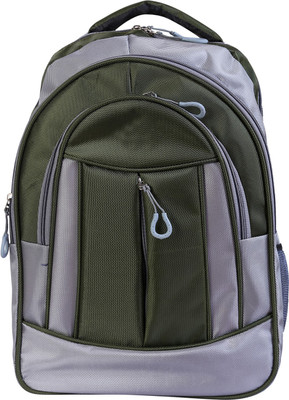 

gossi 18 inch Expandable Laptop Backpack(Black), Black & grey