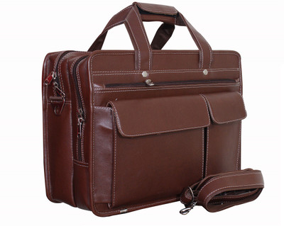 

Emerence 15.6 inch Laptop Messenger Bag(Brown), Brown12