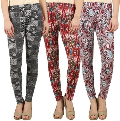 Apt Padhus Churidar  Ethnic Wear Legging(Multicolor, Printed)