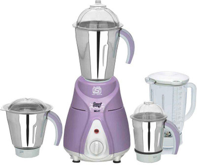 

SAVVY MG-27 1000 W Mixer Grinder(Violet, steel, 4 Jars)
