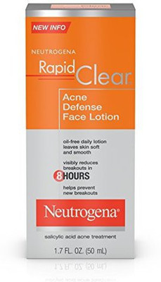 

Neutrogena Rapid Clear Acne Defense Face Lotion(50.28 ml)