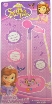 

RV PROSHOP Karaoke microphone with stand(Pink)