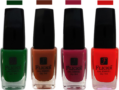 

Flickr EXTRA SHINE and SPEED DRY Nail Polish Green,Brown,Purple,Red(Pack of 4)