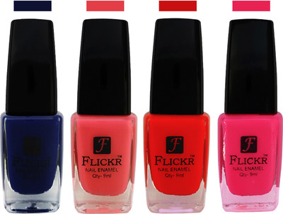 

Flickr EXTRA SHINE and SPEED DRY Nail Polish Blue,Baby Pink,Red,Bright Pink(Pack of 4)