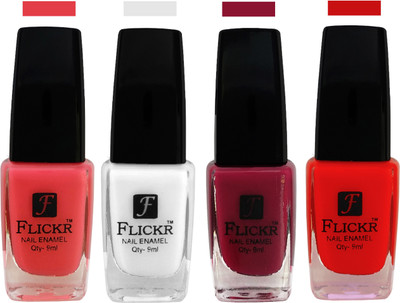 

Flickr EXTRA SHINE and SPEED DRY Nail Polish Baby Pink,White,Purple,Red(Pack of 4)