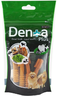 

all4pets DENTA PLUS MULTI COLORS 5 CM(Buy 2 Get 1 Free) Chicken Dog Chew(100 g, Pack of 2)