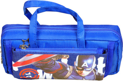 

Gubbarey IMPORTED Captain America Multipurpose Pencil Pouch(Blue)