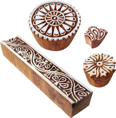 Royal Kraft Htag1707 Printing Blocks(Pack of 4)