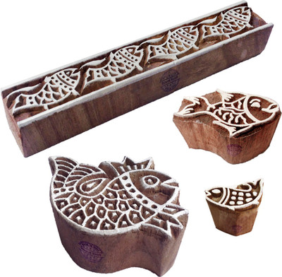 

Royal Kraft Htag1702 Printing Blocks(Pack of 4)