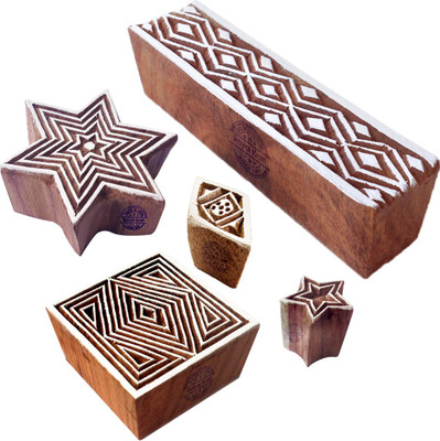 

Royal Kraft Htag1618 Printing Blocks(Pack of 5)