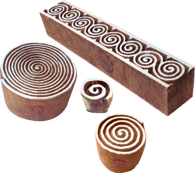 

Royal Kraft Htag1713 Printing Blocks(Pack of 4)