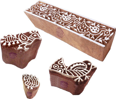 

Royal Kraft Htag1711 Printing Blocks(Pack of 4)