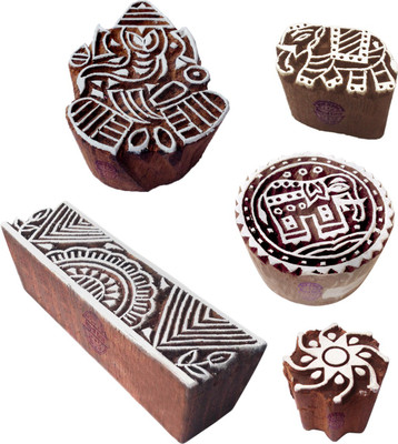 

Royal Kraft Htag1306 Printing Blocks(Pack of 5)