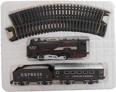 

Z A Enterprises Black Battery Operated Train With Head Light (Black)(Black)