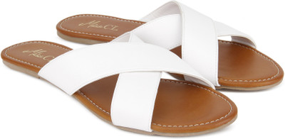 

Miss CL By Carlton London Women WHITE Flats