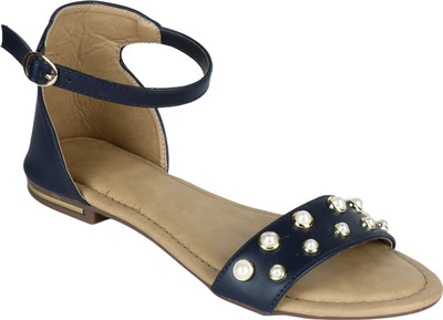 

Do Bhai Women Blue Flats