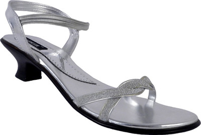 

BARKER Women Silver Heels