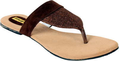 

Indirang Women Maroon Flats