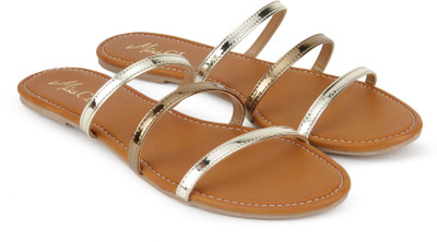 

Miss CL By Carlton London Women TAN/GOLD Flats