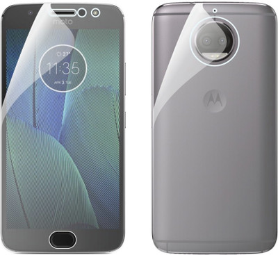 CASE CREATION Front and Back Screen Guard for Motorola Moto G5s Plus(Pack of 2)