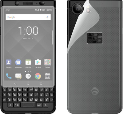 CASE CREATION Front and Back Screen Guard for BlackBerry KEY one(Pack of 2)