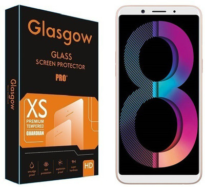Glasgow Tempered Glass Guard for Oppo A83(Pack of 1)