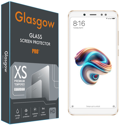 Glasgow Tempered Glass Guard for Mi Redmi Note 5 Pro(Pack of 1)
