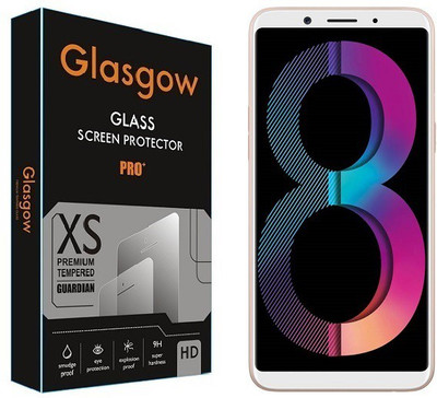 Glasgow Tempered Glass Guard for Oppo A83(Pack of 1)