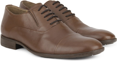 

Woods Genuine Leather by Woodland Lace Up Shoes For Men(Brown
