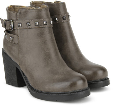 

Chemistry Boots For Women(Brown, Khaki