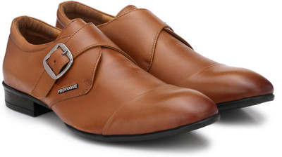 

Provogue Monk Strap For Men(Tan